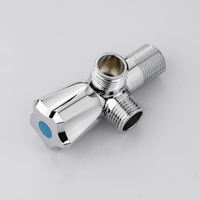 Robinet d'angle hydraulique en laiton raffiné PPW, robinet d'arrêt d'eau de haute qualité, haute température, salle de bain, évier de cuisine, toilettes, système de plomberie