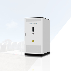 Armoire BESS refroidie par liquide Renepoly 125 kW 257 kWh avec EMS intelligent pour la réduction de la consommation de carburant, idéale pour les micro-réseaux industriels solaires et diesel hybrides - Product Image 1