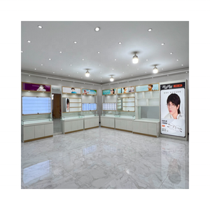 Bán Hot Mall kiosk quang cửa hàng bằng GỖ Kính mắt Kệ trang trí Eyewear Sunglass đứng Showcase tủ trưng bày - Product Image 6