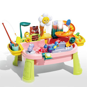 Grandes poupées de pêche électriques pour enfants, jouets aquatiques pour le bain avec musique et lumière, jeu interactif parent-enfant, canard de <span class=keywords><strong>piscine</strong></span> en plastique, cuisine pour enfants - Product Image 6