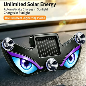 Universal Auto LED Solar Devil Eye <b>Light</b> Car Ambient <b>Light</b> <b>Wireless</b> Waterproof LED Solar <b>Light</b> - Product Image 4