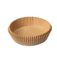 Freidora de aire de papel especial, sartén para horno, Plato cuadrado para barbacoa con mango, revestimiento desechable a prueba de aceite de cocina para aperitivos, pan, Pizza