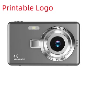 Hot Sale Q12 <b>Digital</b> <b>Camera</b> <b>Digital</b> Zoom Autofocus Student Travel Vlog Compact Durable ABS Plastic High Resolution CMOS - Product Image 1