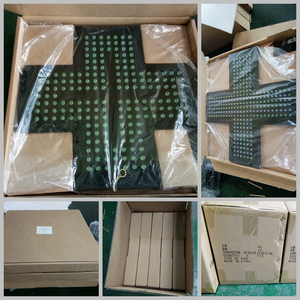 12*12 "resaltado <span class=keywords><strong>Led</strong></span> <span class=keywords><strong>farmacia</strong></span> Cruz pantalla interior acrílico <span class=keywords><strong>LED</strong></span> Cruz <span class=keywords><strong>farmacia</strong></span> signo verde rojo Europeo Cruz signo - Product Image 6