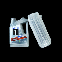 Emballage gonflable pour l'huile moteur, matériel d'emballage logistique, emballage protecteur, manchon pour bouteille