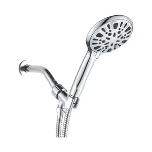 Kunden spezifisch bedrucktes Qualitäts dusch kopfset Hand brause kopfset Hochdruck dusch kopfset