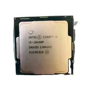 Novo processador i5 10400F CPU LGA 1200 Soquete 6 núcleos 12 threads 10th Gaming Cpu para computador desktop