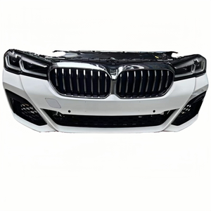 Pour BMW G30G38LCI MT Kit de carrosserie de pare-chocs avant avec radiateur de calandre d'assemblage amélioré comprenant des découpes d'antibrouillard pour une nouvelle utilisation - Product Image 3
