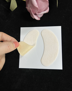 Patchs hydrogel 2-en-1 pré-découpés en forme de double croissant entrelacé pour les <span class=keywords><strong>yeux</strong></span>, déchirables, vente en gros - Product Image 2