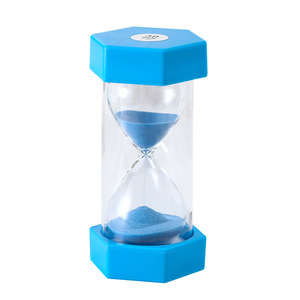 Regalos escolares para niños Restaurante Hotel Juego Uso Diseño moderno Hexagonal Anti caída Plástico 3/5/10/<span class=keywords><strong>20</strong></span>/30/60 <span class=keywords><strong>minutos</strong></span> Temporizadores de reloj de arena - Product Image 5