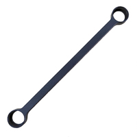 Bras de connexion à double anneau usiné CNC, support de liaison estampé haute précision, pièce OEM pour l'automobile et les machines industrielles