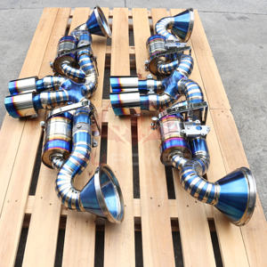 Tuyaux et embouts d'échappement en titane pour Porsche 911 992 - Product Image 2