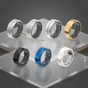 Anillo Inteligente SR01 2026 de Acero Inoxidable, Resistente al Agua IP68, Monitor de Sueño y Frecuencia Cardíaca, Control por Aplicación, 5-10 Días de Duración de la Batería - Product Image 1