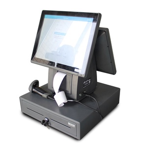 Caisse enregistreuse tactile 15,6 pouces de haute qualité en ABS, modèle <span class=keywords><strong>8000</strong></span>, avec processeur <span class=keywords><strong>Intel</strong></span> J1900, garantie 1 an, NFC et Wi-Fi, pour systèmes de point de vente - Product Image 6