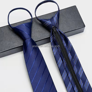 <span class=keywords><strong>Cravate</strong></span> zippée pour homme de 8 cm, <span class=keywords><strong>camouflage</strong></span> rayé à carreaux, polyester de haute qualité, <span class=keywords><strong>cravate</strong></span> tendance et décontractée pour le travail, les fêtes, les accessoires quotidiens - Product Image 2