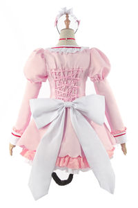 Disfraz de Anime <span class=keywords><strong>Nekopara</strong></span> Vanilla, Peluca de Cosplay, Vestido de Lolita, Azul, para Halloween, Fiesta, Actuación, Juego de Roles, Trajes para Fiesta de Navidad - Product Image 3