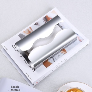 Caja de pañuelos de acero inoxidable 304 de lujo de alta calidad, diseño único, servilletero de <span class=keywords><strong>Color</strong></span> plateado para coches, Material de grado alimenticio - Product Image 2