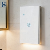 Interrupteur intelligent Zigbee pour chauffe-eau, norme US/AU, 20A haute puissance, minuterie murale, contrôle via application WiFi, Tuya Smart Life