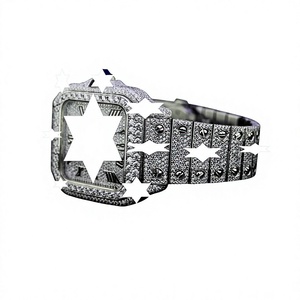 Luxury VVS Moissanite Iced Out <b>Watch</b> Automatic Diamond Bezel <b>Square</b> <b>Face</b> Hip Hop Jewelry Timepiece - Product Image 1