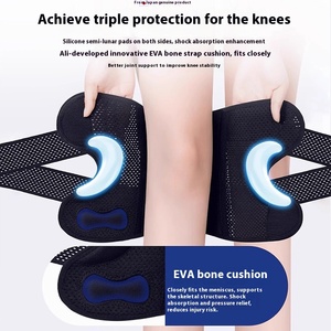 Sports Kneepad Men Women Pressurized Elastic Knee <b>Pads</b> Arthritis Joints Protector Fitness Gear Volleyball Brace Protector - Product Image 2