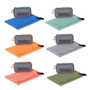 Serviette de sport en microfibre personnalisée, imprimée en offset, séchage rapide, super absorbante, antimicrobienne, écologique, pour yoga et natation - Product Image 4
