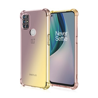Coque de téléphone portable en Silicone dégradé de couleurs, étui en tpu souple résistant aux chocs pour OnePlus 9 9RT 5G 10 10 10pro OnePlus Nord N10 N20 CE2