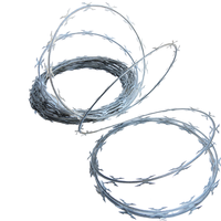 Fil de fer barbelé pour clôture, 20-30 cm, en fer galvanisé pour chantiers de construction - 500 m/rouleau par fabricant