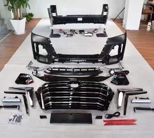 Actualización de Kit de carrocería de rejilla de parachoques trasero delantero de alta calidad para <span class=keywords><strong>Land</strong></span> <span class=keywords><strong>Cruiser</strong></span> LC200 <span class=keywords><strong>Prado</strong></span> 2018 2019 2020 <span class=keywords><strong>2021</strong></span> 2022 Car Facekit - Product Image 5