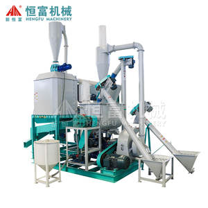 Ligne d'alimentation de 1 à 2 tonnes/h d'usine Ligne de production de granulés d'alimentation complète pour animaux, poulets, vaches, bovins, lapins, animaux d'élevage - Product Image 4