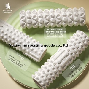 Cơ Bắp Rỗng Thư Giãn Massage Thanh PVC Yoga Cột Mace Con Lăn Cho Tập Thể Dục Tập Thể Dục Thiết Bị Với Bọt Trục - Product Image 5