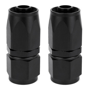 Raccord d'extrémité de tuyau rotatif à 90 degrés, connecteur de tuyau d'huile en acier noir tressé CPE pour flexibles de frein automobile - Product Image 1