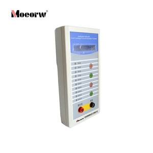 Comprobador de RCD/ELCB de 500mA, Analizador de Disyuntores de Fuga a Tierra, Medición de Tiempo de Disparo y Corriente para Pruebas de Seguridad Eléctrica - Product Image 2