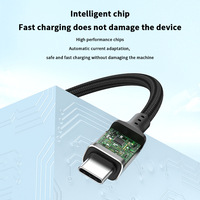 Cable de Datos USB4.0 Tipo-C con Velocidad Rápida de 80 Gbps, Carga Rápida PD240W, Video 16K60Hz, 1 m, Cubierta de Nailon con Blindaje Trenzado, para Android e iPhone
