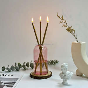 Vela eterna Quema <span class=keywords><strong>de</strong></span> larga duración DIY Varias escenas del mundo del mar Puentes pequeños y casas fluidas - Product Image 5