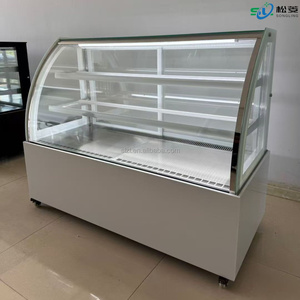 ตู้แช่เค้กแบบตั้งพื้นระดับพรีเมียมหรูหรา 2 หรือ 3 ชั้น พร้อมไฟ LED - Product Image 3