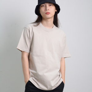 T-shirt Homme Vierge en Coton de Qualité Personnalisable, Coupe Ample et Épaules Tombantes, Taille Oversize – Vente en Gros - Product Image 4