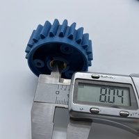 Pièces de rechange de haute qualité pour machine à filer à rotor en plastique Barmag, 23 dents, trou de 8 mm, extrémité ouverte