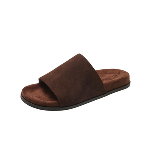 รองเท้าแตะ Birkenstock รุ่นเรโทรสุดฮิตปี 2026 สายรัดแบบแบนสำหรับผู้หญิง วัสดุใยละเอียดพิเศษ สวมใส่สบายๆ สำหรับกิจกรรมกลางแจ้ง เปิดนิ้วเท้า สีพื้นสำหรับฤดูร้อน - Product Image 5