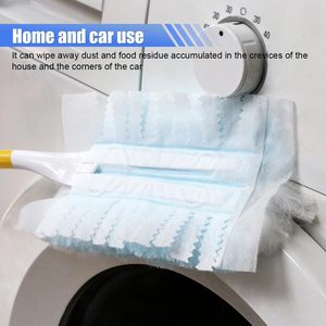 30 pièces de recharges magnétiques jetables pour dépoussiéreur, têtes en microfibre anti-rayures, forte élimination électrostatique de la poussière pour voiture - Product Image 4
