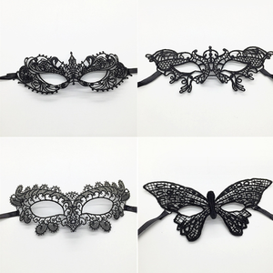 Masque pour les yeux de pâques femmes Sexy dentelle masque vénitien pour <span class=keywords><strong>bal</strong></span> <span class=keywords><strong>masqué</strong></span> Halloween pâques Cosplay masques de fête femme déguisement - Product Image 2