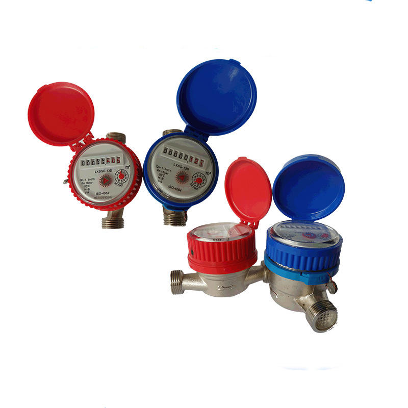 Single Jet Brass Water Meter Dn15-Dn25 - OEM Customizable Prepaid Flow ...