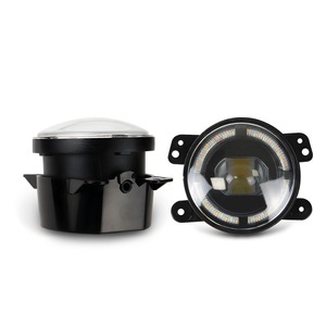 Luces de conducción antiniebla Led para coche de 4 pulgadas, luz de señal de giro amarilla, blanco, blanco, amarillo, Hi Lo DRL para Jeep WranglerJK <span class=keywords><strong>Grand</strong></span> <span class=keywords><strong>Cherokee</strong></span> - Product Image 4