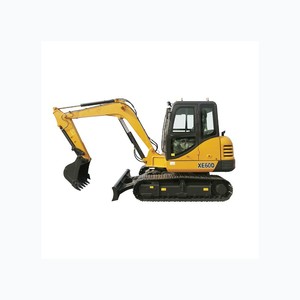 รถขุดขนาดเล็ก 6 ตัน รุ่น XE60DA XE60GA XE60G-<span class=keywords><strong>Pro</strong></span> พร้อมระบบเปลี่ยนอุปกรณ์ไฮดรอลิกแบบรวดเร็วและเครื่องปรับอากาศ ขายในแอฟริกา - Product Image 1