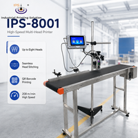 Impresora TIJ IPS-8001 con Linux, Conectividad Ethernet, RS232, RS485 y TCP para Integración en Líneas de Producción