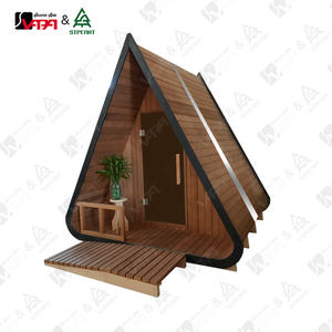 Vapasauna Tu <span class=keywords><strong>oasis</strong></span> de sauna triangular privado, sala de sauna personalizable y de diseño propio - Product Image 3
