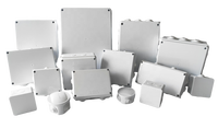 CO-NET IP65 étanche à la poussière ABS boîte de jonction en plastique blanc boîtier de bricolage boîte de projet électrique universelle pour l'extérieur