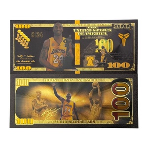 2026 Amerika Basketbal Bankbiljet in 24K zwart verguld goud voor cadeaus - Product Image 3