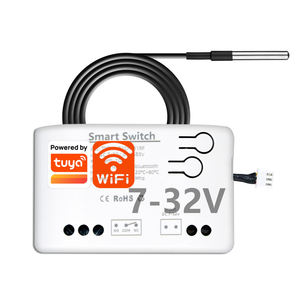 Capteur intelligent WiFi de température et d'humidité TY-TDQ-1CH-220v-T avec contrôle via l'application Tuya pour maison connectée, compatible 7-32V et 85-250V - Product Image 1