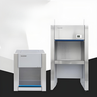 Workstation Aliran Laminar Vertikal Clean Bench Baru |   Filter HEPA ISO 5 Efisiensi 99,9% Baja Tahan Karat 304 Laboratorium Industri
