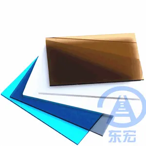 Hot Selling Factory Cheap Price Scratch Resistant Tinted Pc Polycarbonate Solid Sheet